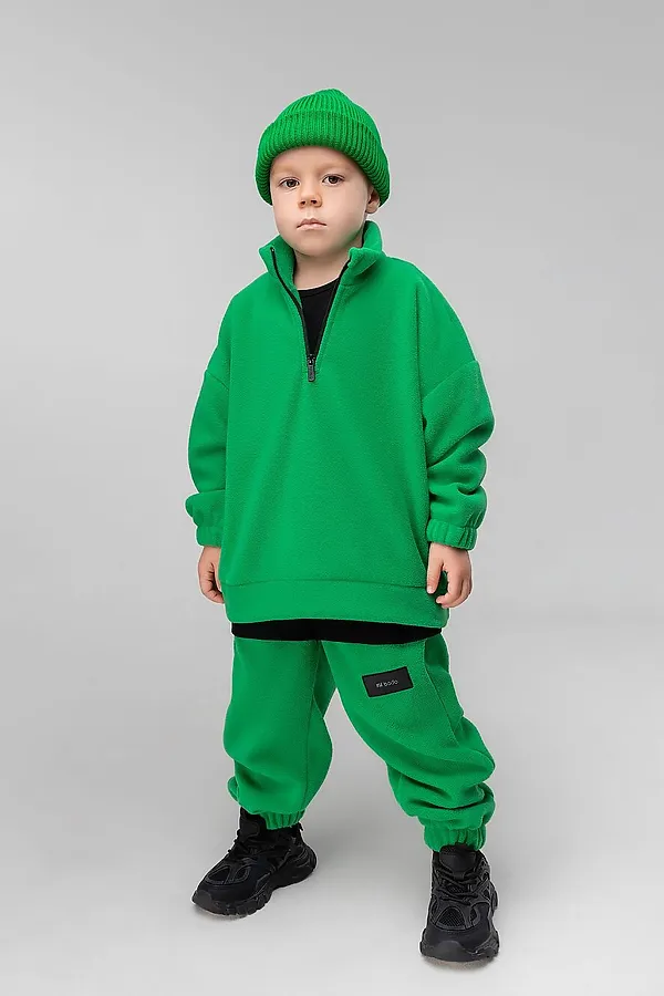 Костюм (Толстовка+Брюки) BODO-S, зеленый - фото 2