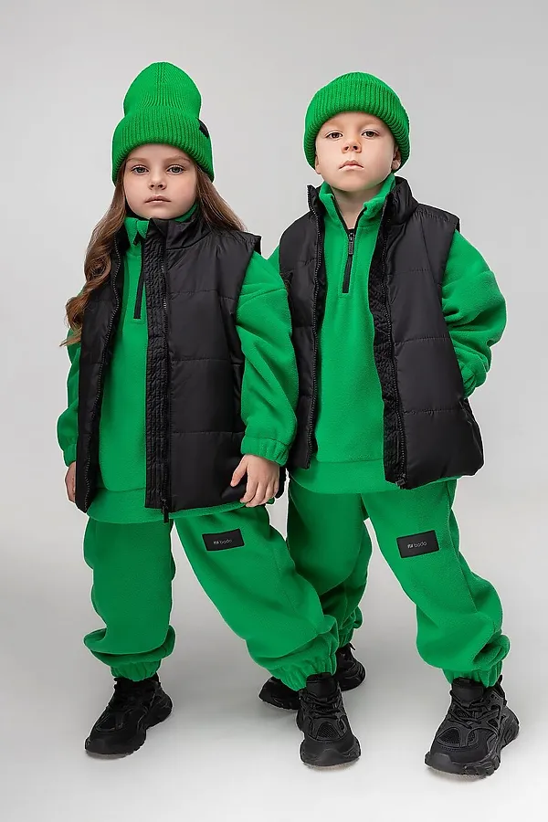 Костюм (Толстовка+Брюки) BODO-S, зеленый - фото 2