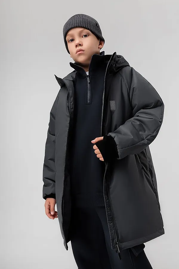 Пальто BODO, темно-серый - фото 2