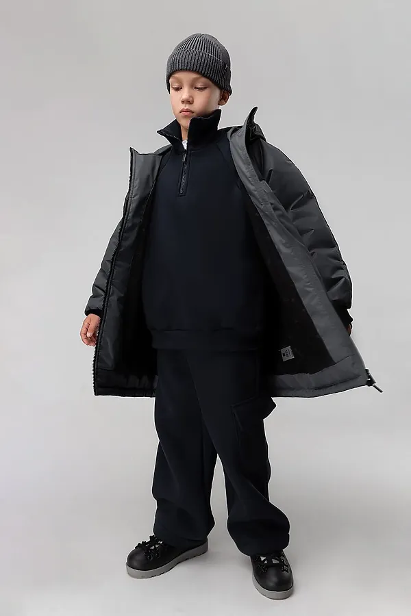 Пальто BODO, темно-серый - фото 2