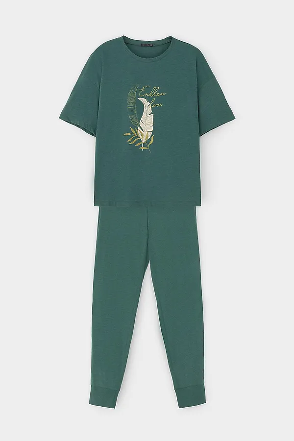Пижама VERY NEAT, голубая ель - фото 2