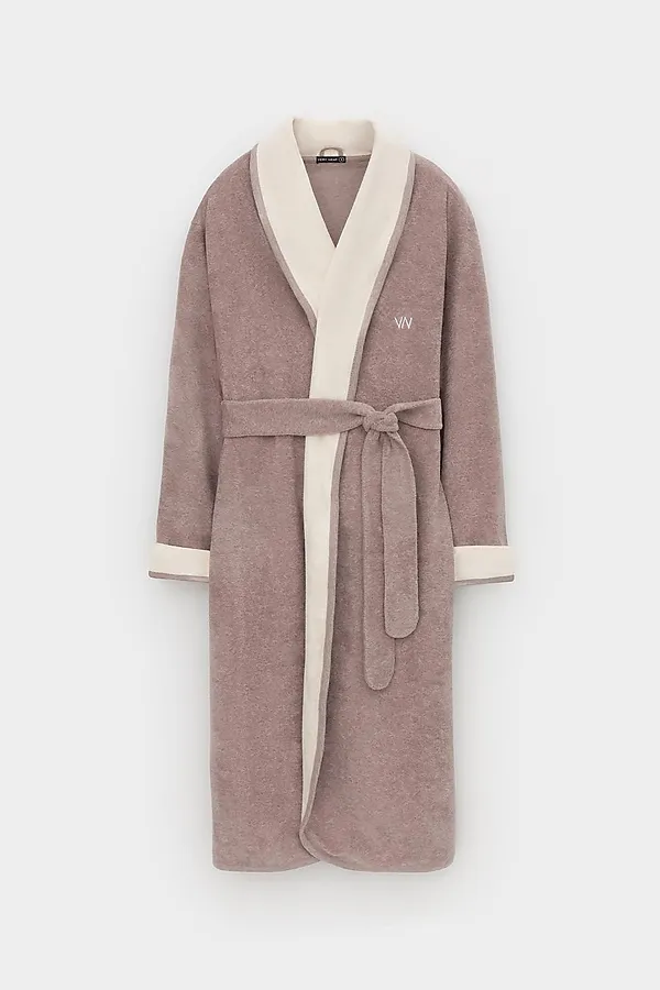 Халат VERY NEAT, кофейный меланж - фото 2