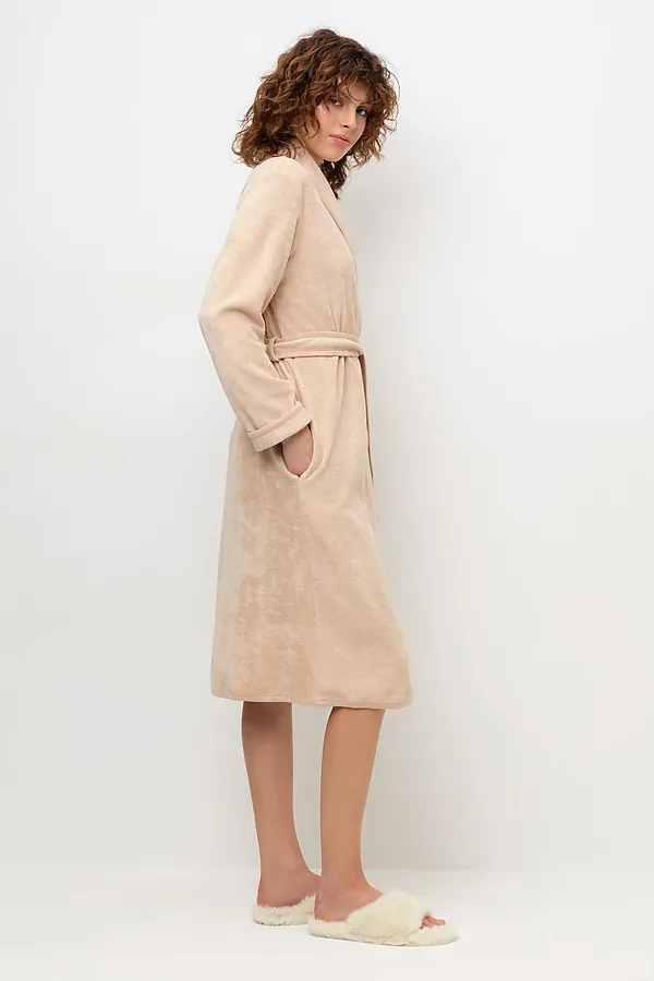 Халат VERY NEAT, нюдовый беж - фото 2