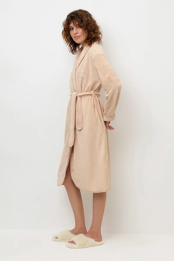Халат VERY NEAT, нюдовый беж - фото 2