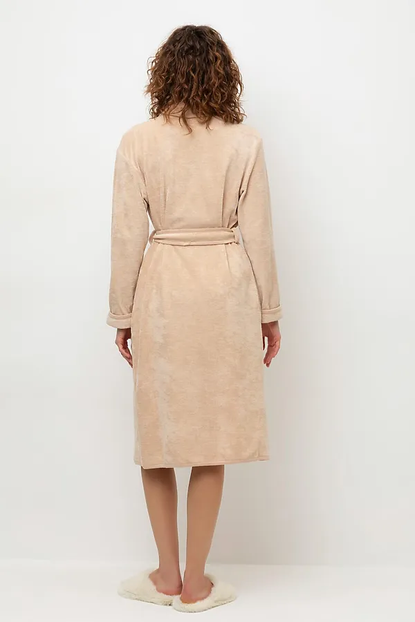 Халат VERY NEAT, нюдовый беж - фото 2