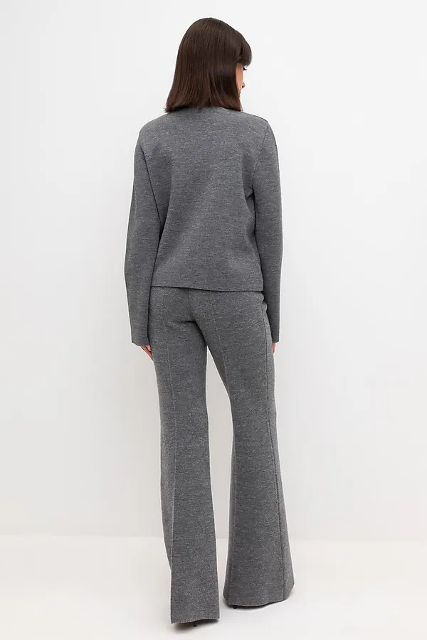 Брюки VERY NEAT, серый меланж - фото 2