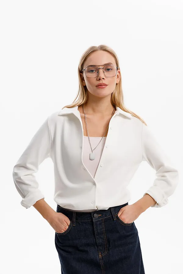 Рубашка VERY NEAT, сахар - фото 2