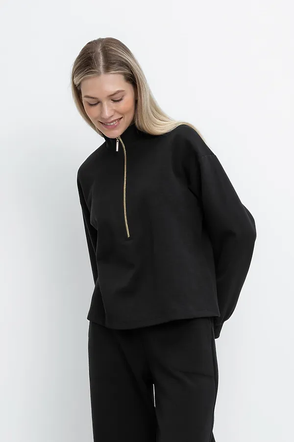 Джемпер VERY NEAT, черный - фото 2