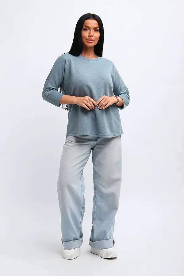 Джемпер Ассоль НАТАЛИ, голубой - фото 2