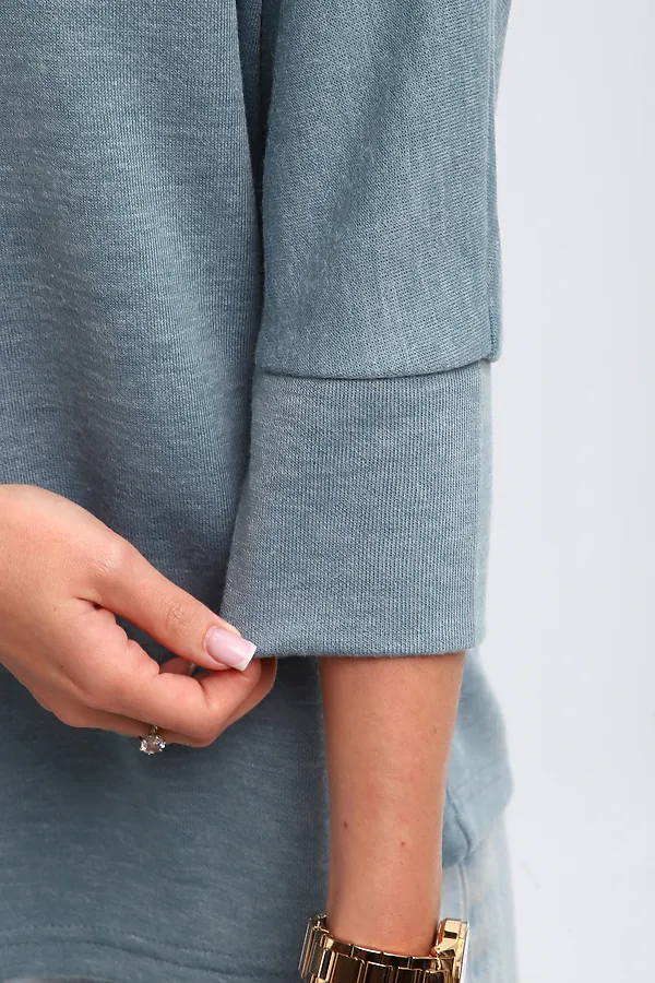 Джемпер Ассоль НАТАЛИ, голубой - фото 2