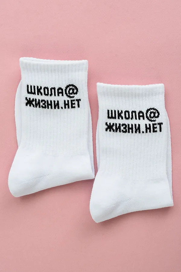 Носки стандарт Школа@ (набор 2 пары) НАТАЛИ, белый - фото 2