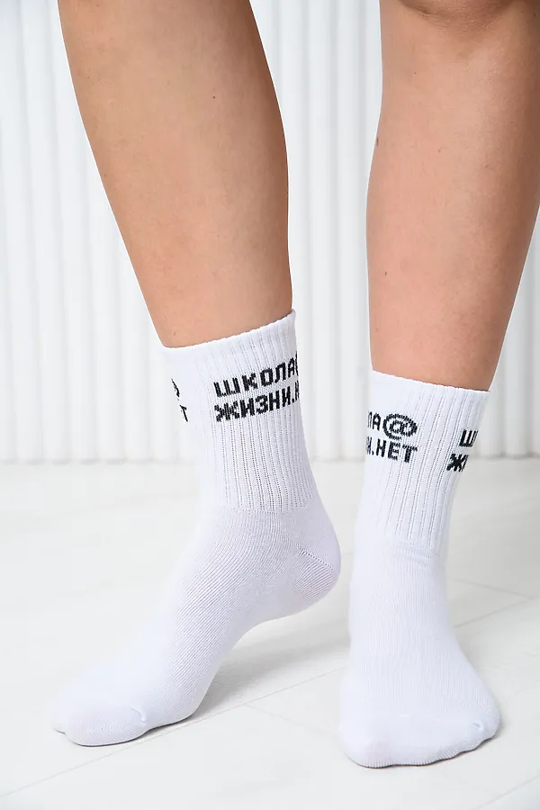 Носки стандарт Школа@ (набор 2 пары) НАТАЛИ, белый - фото 2