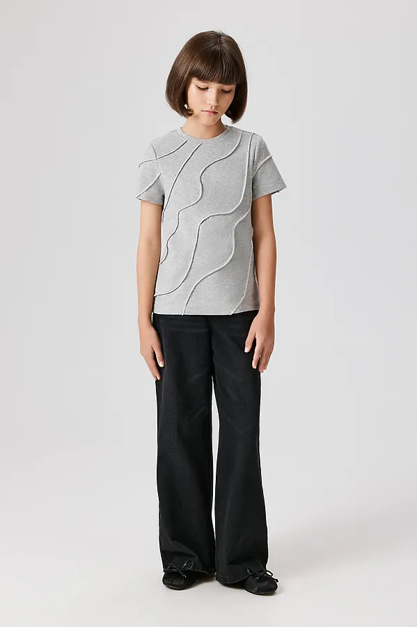 Футболка ACOOLA, серый меланж - фото 2