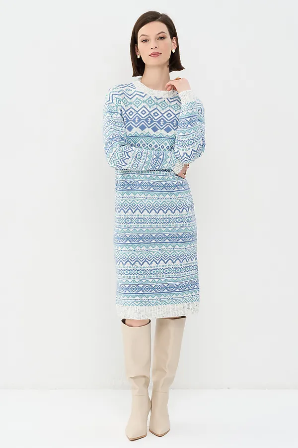 Платье NEWVAY, вечерний иней/грозовое небо/зимнее утро - фото 2