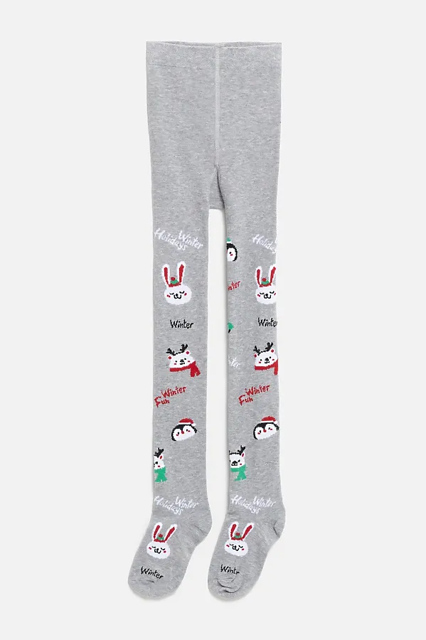 Колготки ACOOLA, серый меланж - фото 2