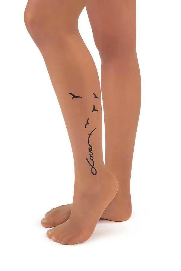 Колготки MINIMI, daino/nero (бежевый) - фото 2