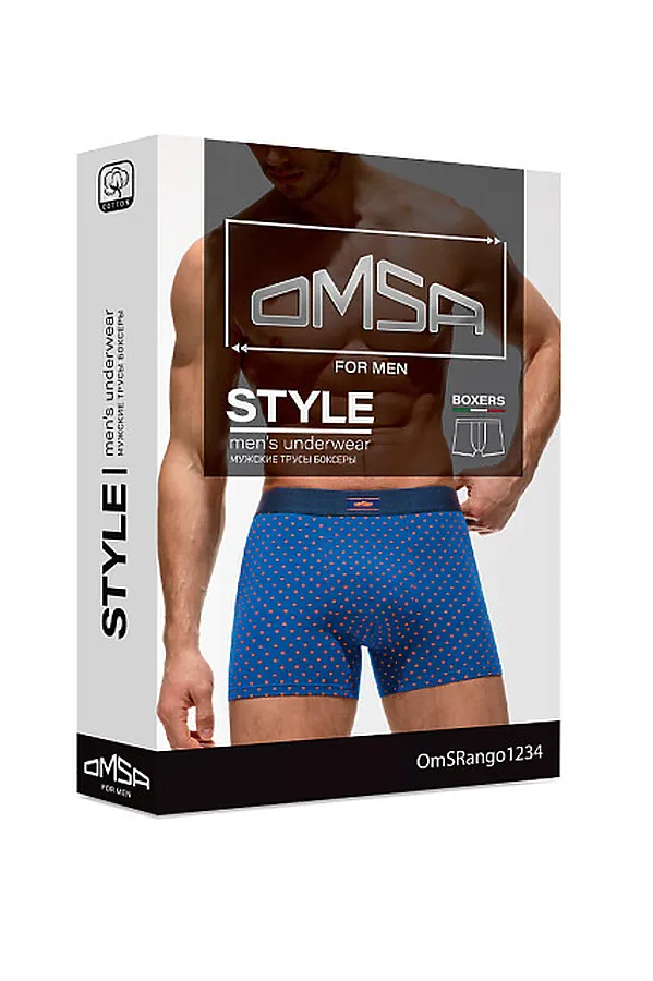 Трусы OMSA, blu scuro (синий) - фото 2