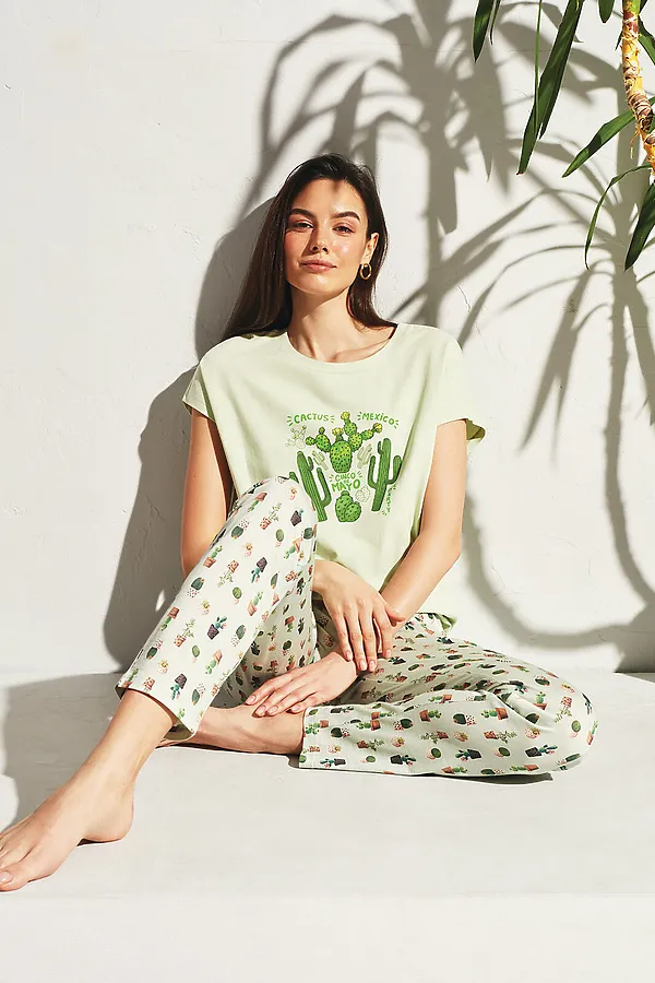 Пижама SISI, menta (зеленый) - фото 2