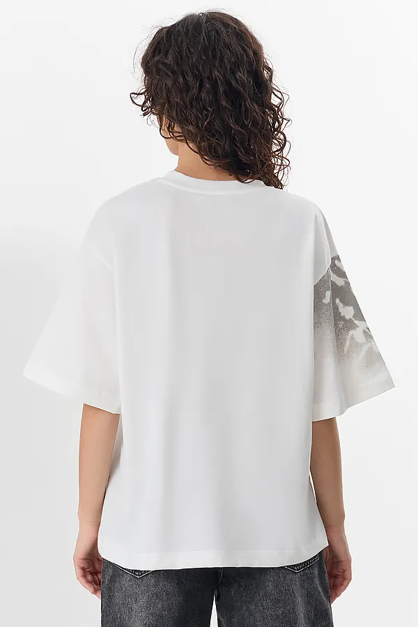 Футболка MARK FORMELLE, белый +печать9 - фото 2