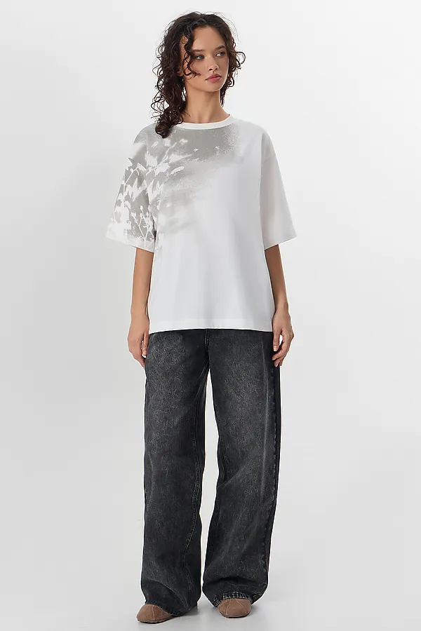 Футболка MARK FORMELLE, белый +печать9 - фото 2