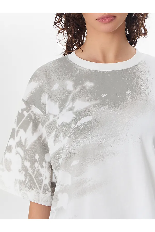 Футболка MARK FORMELLE, белый +печать9 - фото 2