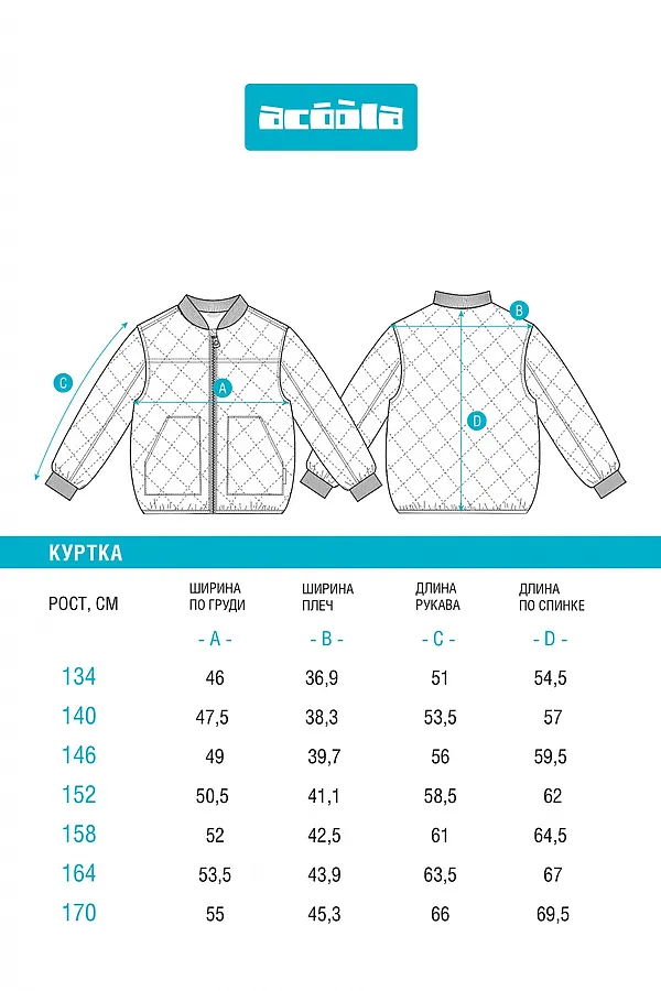 Куртка ACOOLA, красный - фото 2