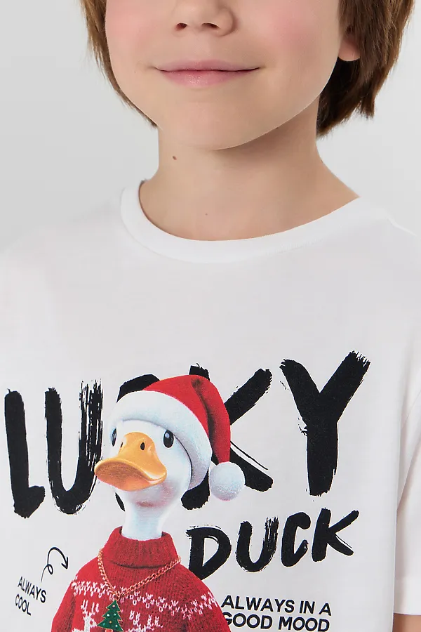 Футболка MARK FORMELLE, белый +печать20 - фото 2