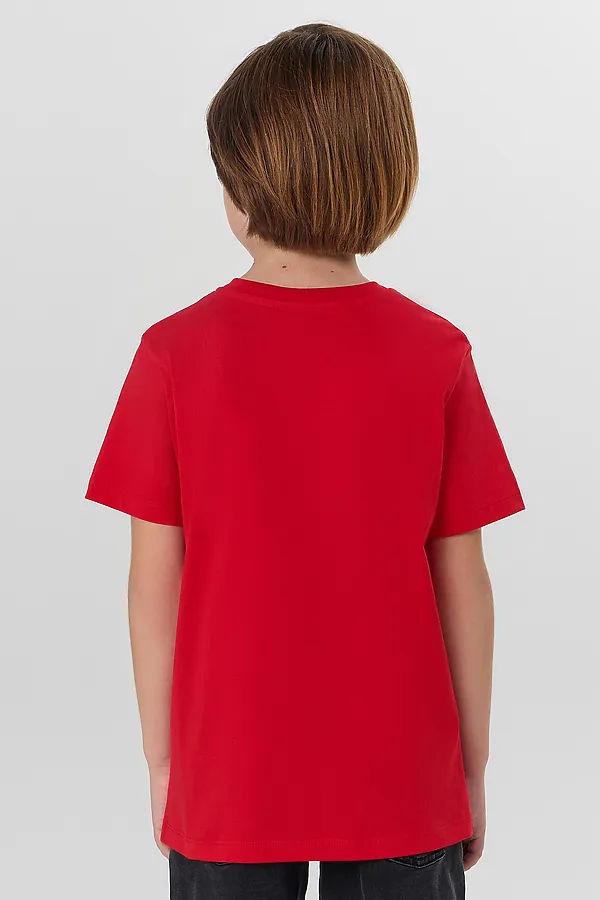 Футболка MARK FORMELLE, бордо +печать4 - фото 2