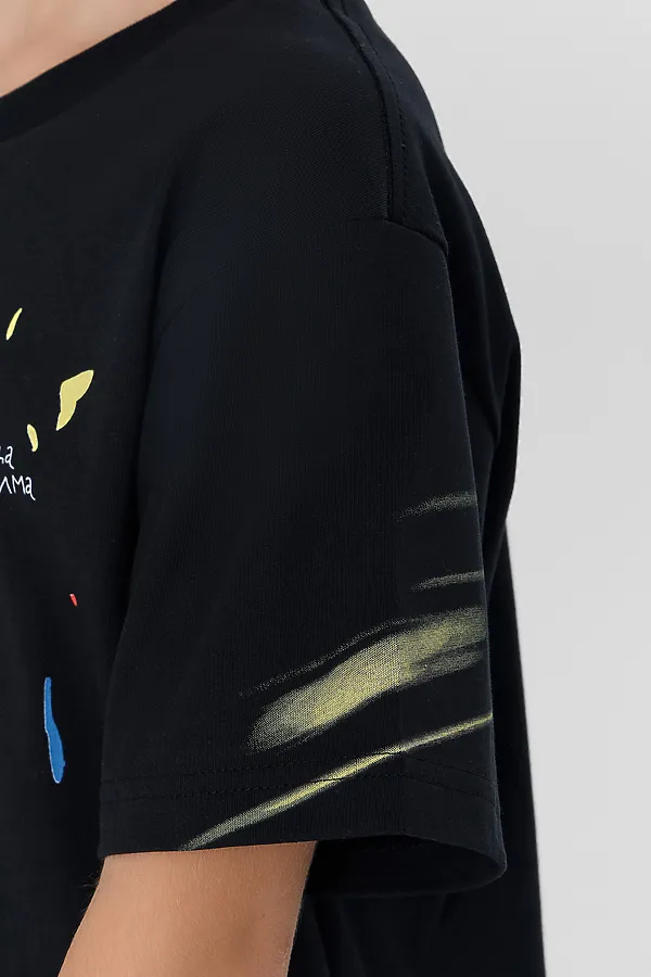 Футболка MARK FORMELLE, черный +печать3 - фото 2