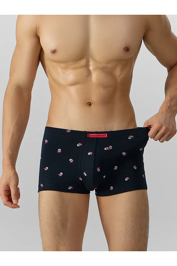 Трусы MARK FORMELLE, мелкая набивка на черном - фото 2