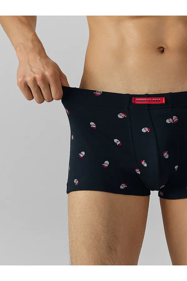 Трусы MARK FORMELLE, мелкая набивка на черном - фото 2