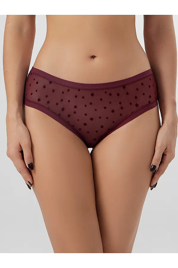 Трусы MARK FORMELLE, звезды на бордовом - фото 2