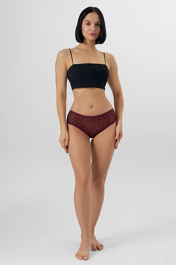 Трусы MARK FORMELLE, звезды на бордовом - фото 2