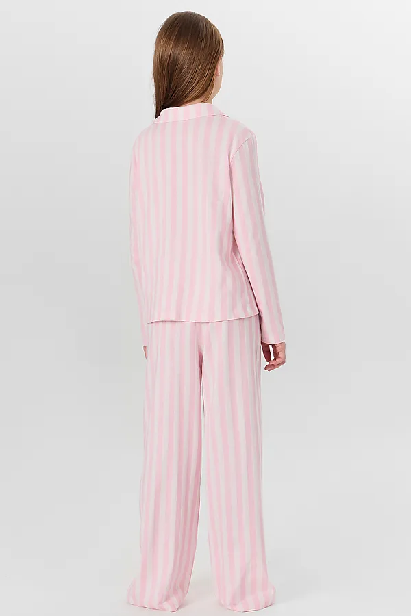 Пижама MARK FORMELLE, розовая полоска - фото 2