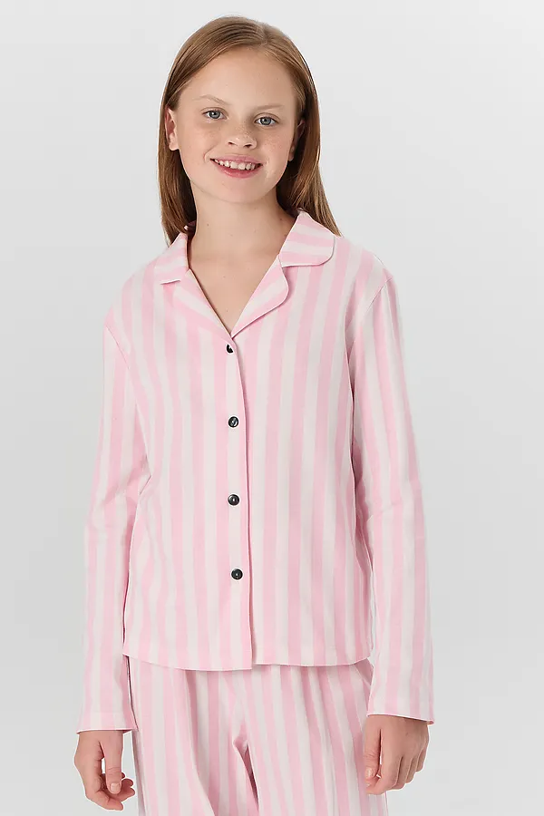 Пижама MARK FORMELLE, розовая полоска - фото 2