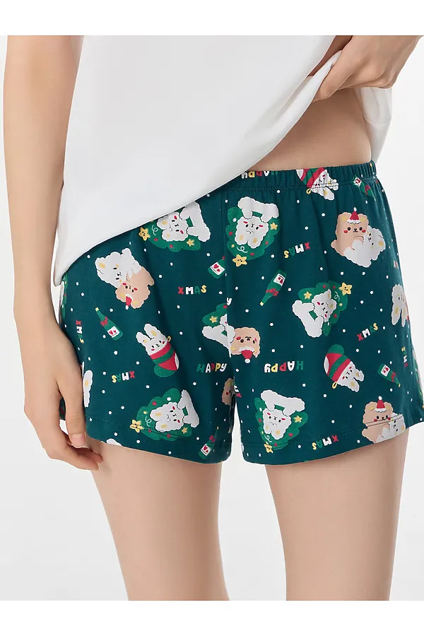 Пижама MARK FORMELLE, белый +зверята на зеленом - фото 2