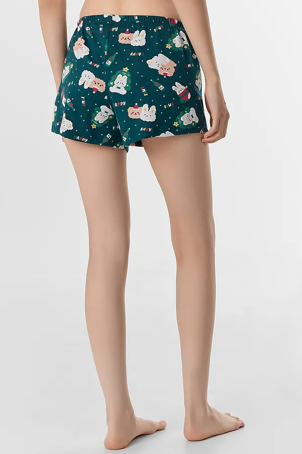 Пижама MARK FORMELLE, белый +зверята на зеленом - фото 2