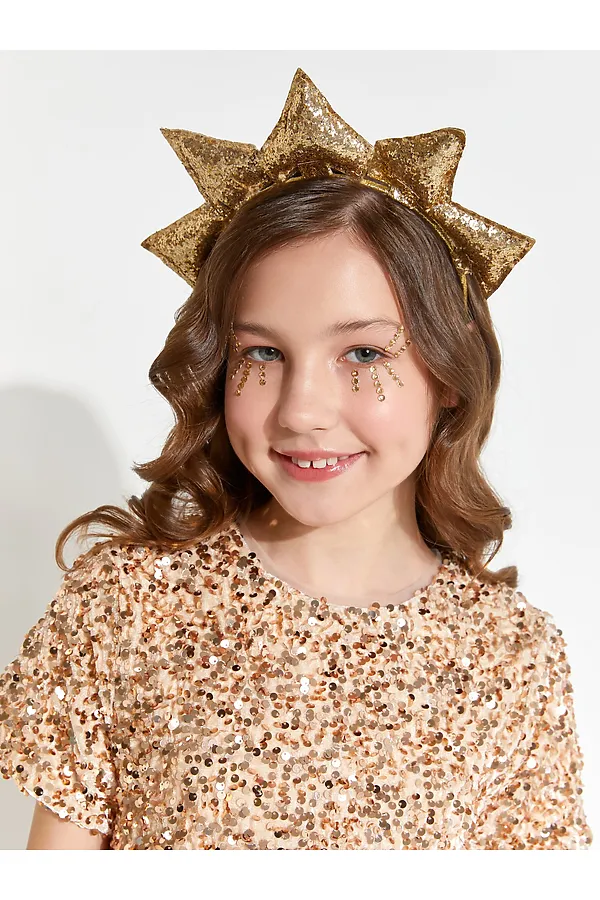 Ободок ACOOLA, золотистый - фото 2