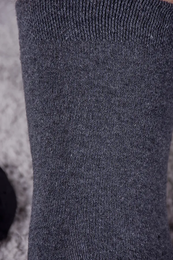 Носки стандарт Финляндия (набор 3 пары) НАТАЛИ, серый. черный - фото 2