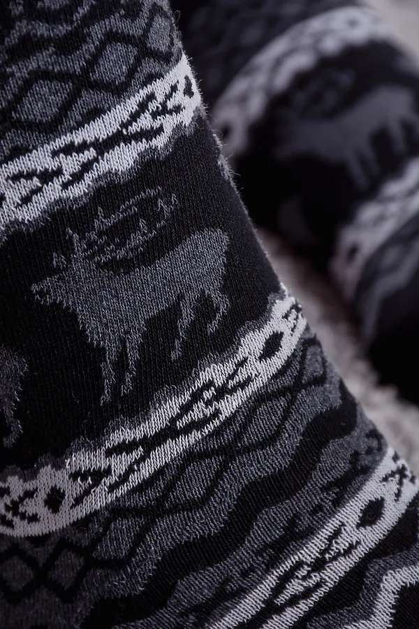 Носки стандарт Финляндия (набор 3 пары) НАТАЛИ, серый. черный - фото 2