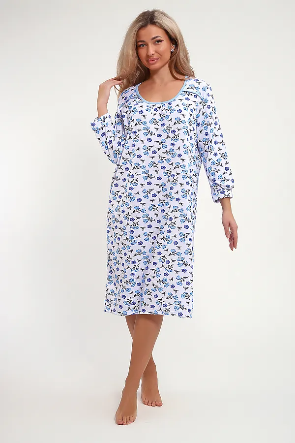 Сорочка 51200 НАТАЛИ, голубой - фото 2