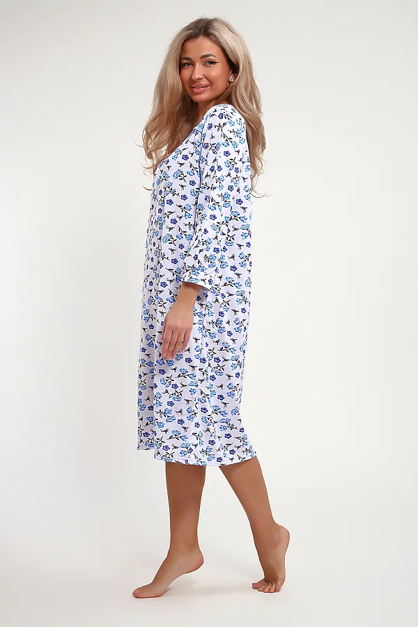 Сорочка 51200 НАТАЛИ, голубой - фото 2