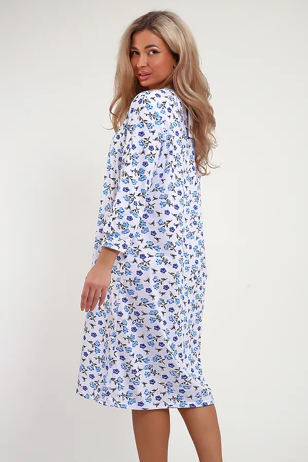 Сорочка 51200 НАТАЛИ, голубой - фото 2