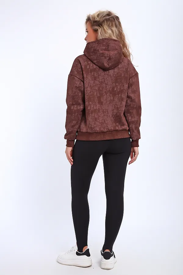 Толстовка 29019 НАТАЛИ, коричневый - фото 2