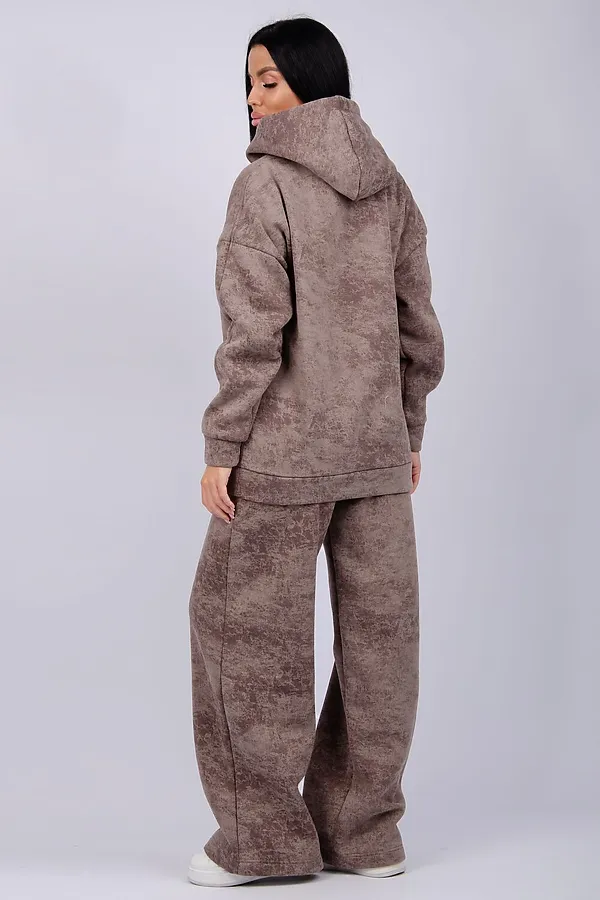Костюм с брюками Винтаж НАТАЛИ, коричневый - фото 2