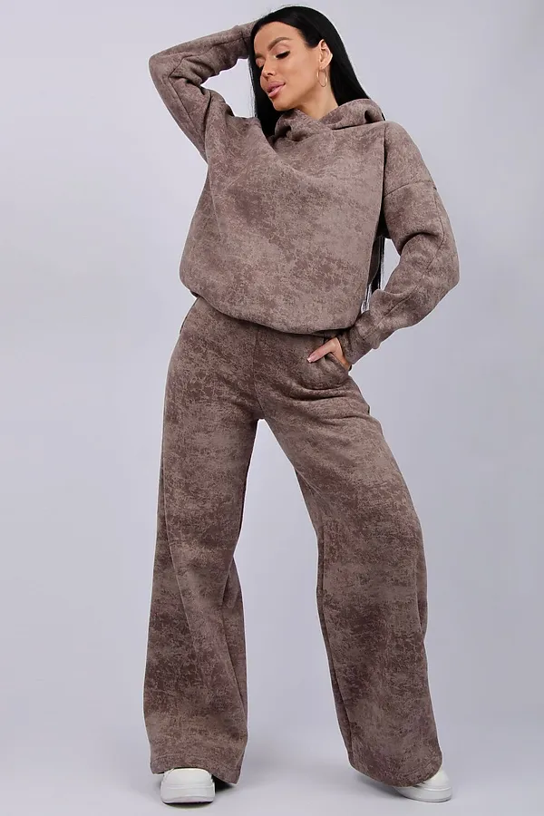 Костюм с брюками Винтаж НАТАЛИ, коричневый - фото 2