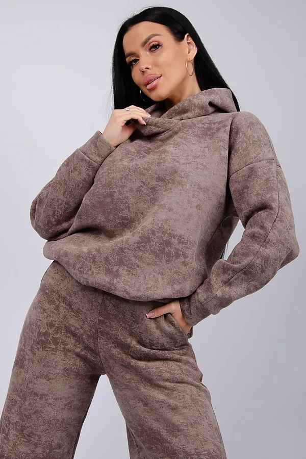 Костюм с брюками Винтаж НАТАЛИ, коричневый - фото 2