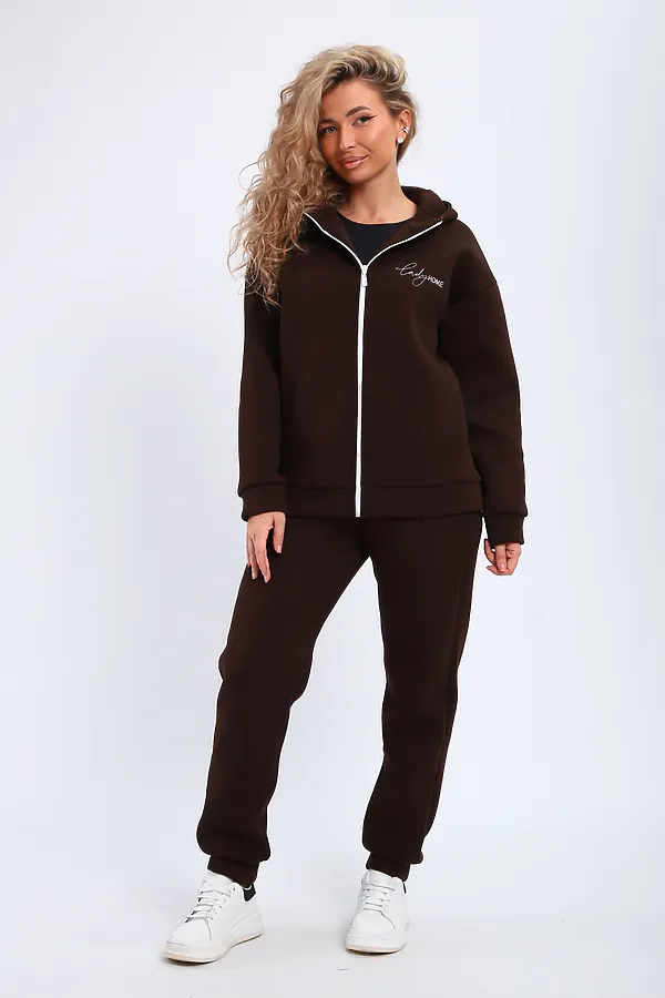 Костюм с брюками 85014 НАТАЛИ, шоколадный - фото 2