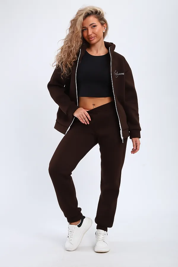 Костюм с брюками 85014 НАТАЛИ, шоколадный - фото 2