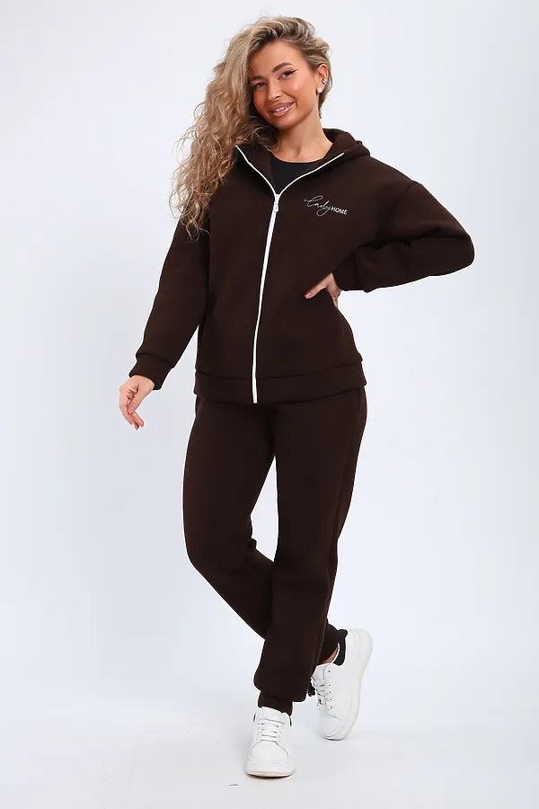 Костюм с брюками 85014 НАТАЛИ, шоколадный - фото 2